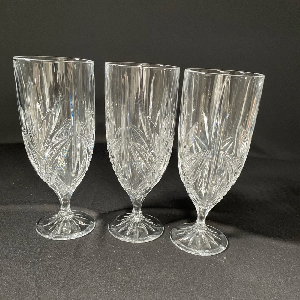 Godinger Shannon “Milano” 14 oz Iced Tea Glasses
